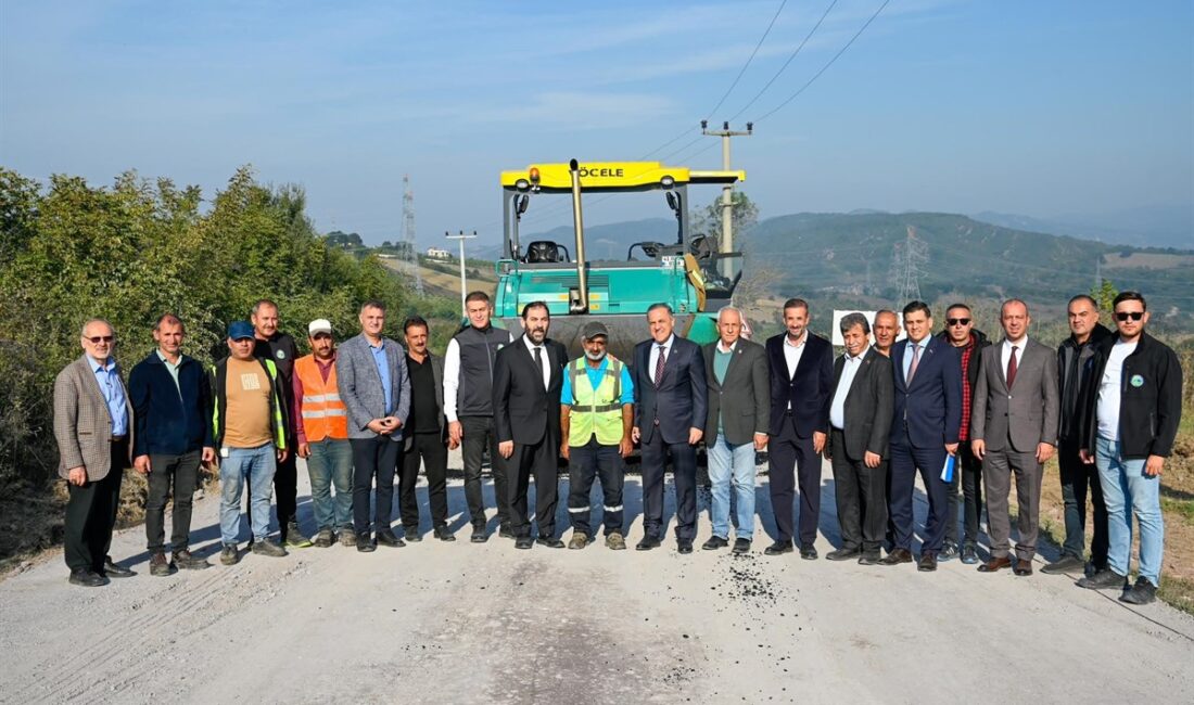 Yalova İl Özel İdaresi, Çiftlikköy ilçesinde kırsal ulaşım ağını yenilemek