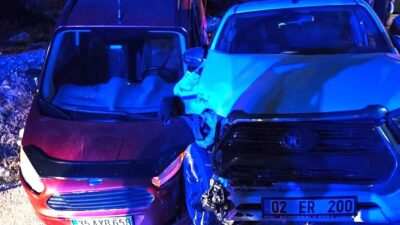 Adıyaman'ın Kahta ilçesinde meydana gelen trafik kazasında 4'ü çocuk 8