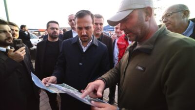 İstanbul’da etkili olan sağanağın ardından selden zarar gören Şile’de incelemelerde
