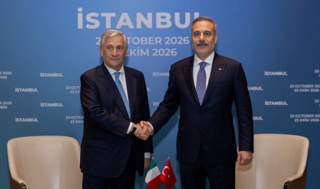 Dışişleri Bakanı Hakan Fidan, R4+E3 toplantıları kapsamında İstanbul'a gelen İtalya