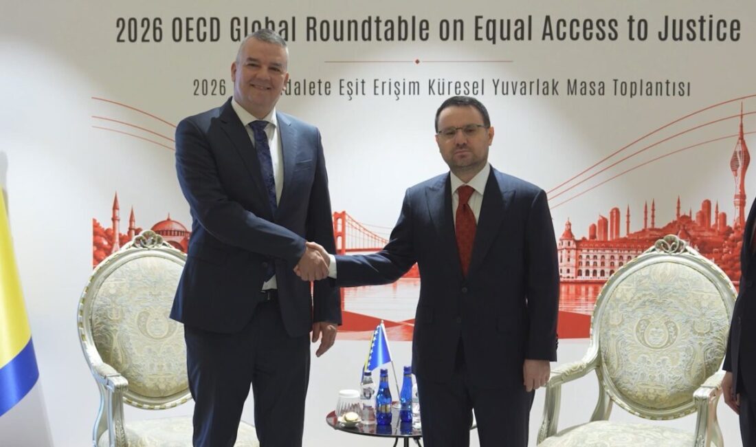 Adalet Bakanı Akın Gürlek, İstanbul'da düzenlenen OECD toplantısı kapsamında beş