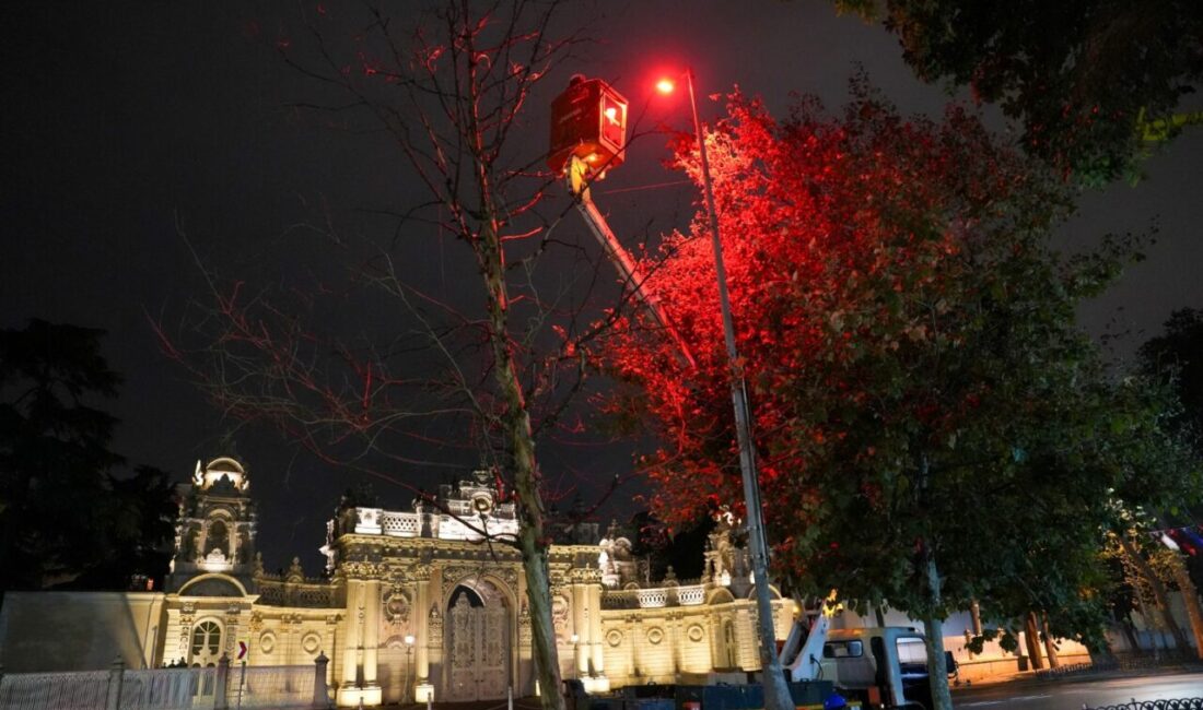 BEDAŞ, 29 Ekim Cumhuriyet Bayramı kutlamaları kapsamında Dolmabahçe Caddesi'ndeki 54