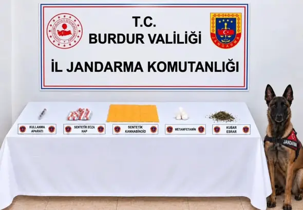 Burdur’un Ağlasun ilçesinde jandarma ekiplerinin gerçekleştirdiği başarılı operasyonda yüklü miktarda