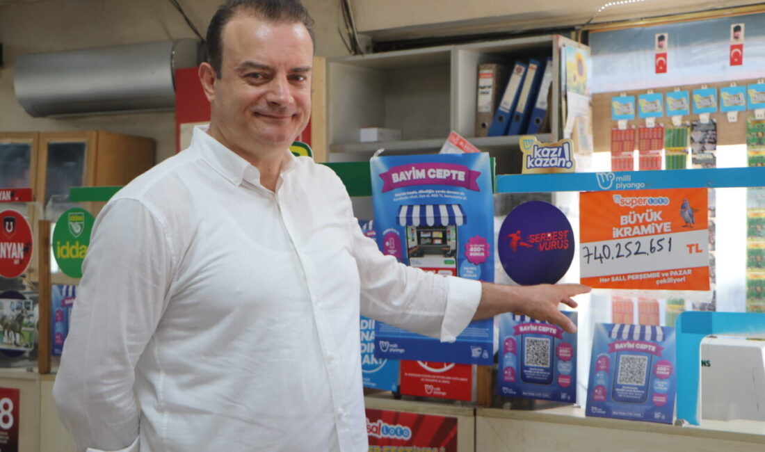 Süper Loto’da büyük ikramiyenin 740 milyon lirayı aşması, Adana’daki şans