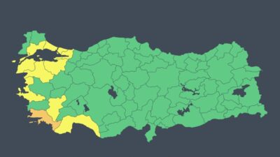 Çevre, Şehircilik ve İklim Değişikliği Bakanlığı, yarın birçok ilde etkili