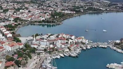 Muğla'nın Datça ilçesinde beklenen kötü hava koşulları nedeniyle okullar öğleden