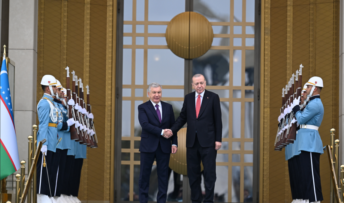 ANKARA / TEKHA Cumhurbaşkanı Recep Tayyip Erdoğan, Türkiye’yi ziyaret eden