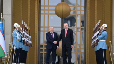 ANKARA / TEKHA Cumhurbaşkanı Recep Tayyip Erdoğan, Türkiye’yi ziyaret eden