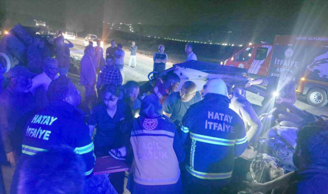 Gaziantep’in İslahiye ilçesinde meydana gelen iki ayrı trafik kazasında 4