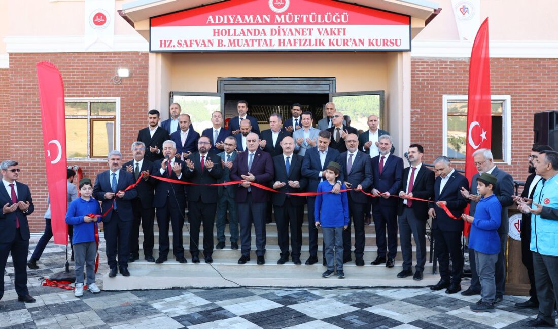 Adıyaman’da hayırseverlerin katkılarıyla yapımı tamamlanan iki önemli dini tesis, düzenlenen