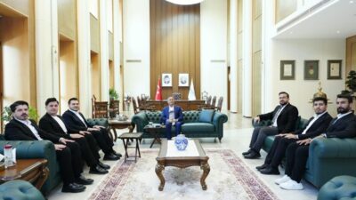 TÜGVA Gaziantep İl Başkanı Veysel Karakuş ve beraberindeki heyet, Gaziantep