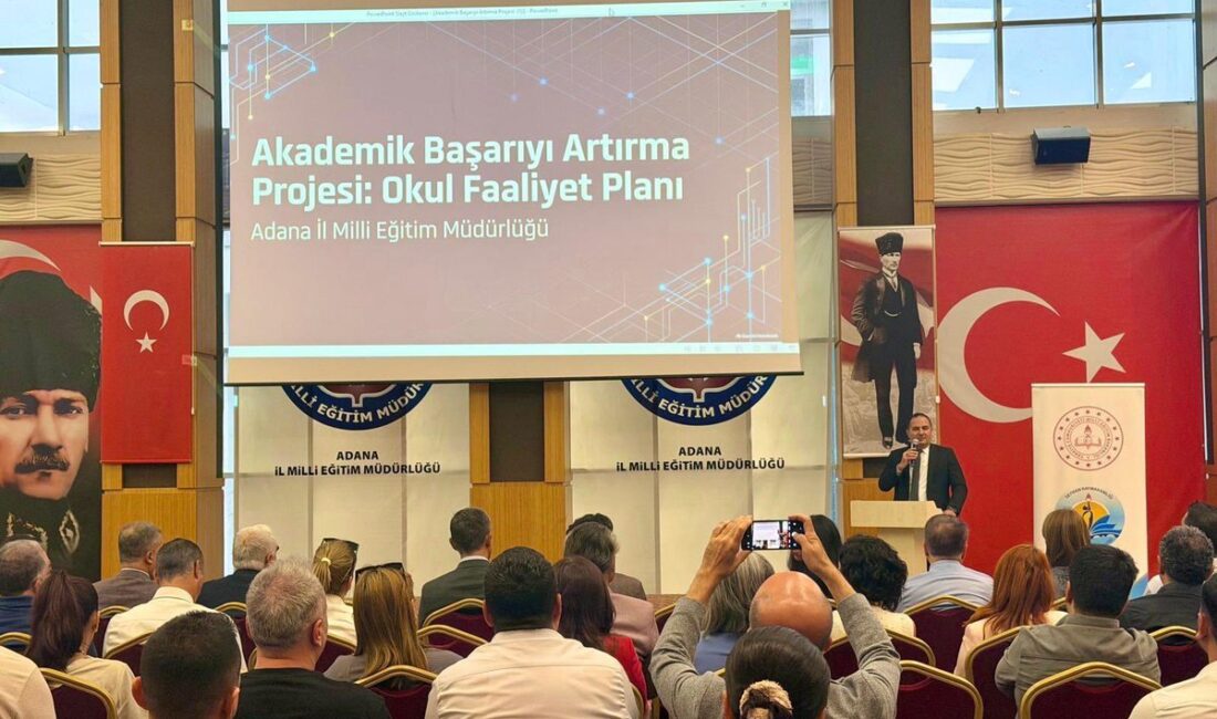 Adana Valiliği, kentin eğitim vizyonunu geliştirmek amacıyla hazırlanan Adana Kalkınma