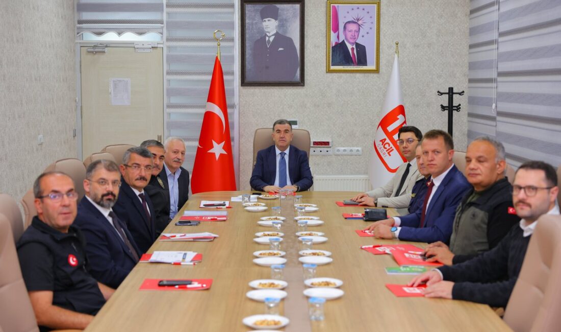 Bayburt Valisi Mustafa Eldivan, kentteki acil müdahale süreçlerinin etkinliğini artırmak
