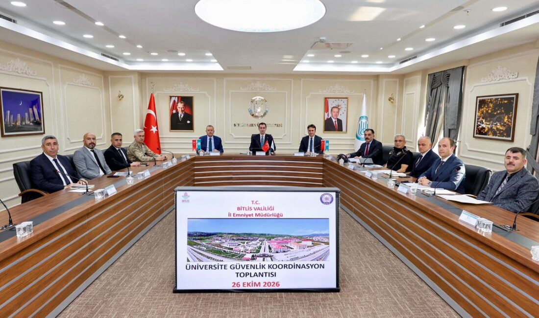 Bitlis Valiliği, yükseköğretim öğrencilerinin eğitim süreçlerini huzur ve güven ortamında