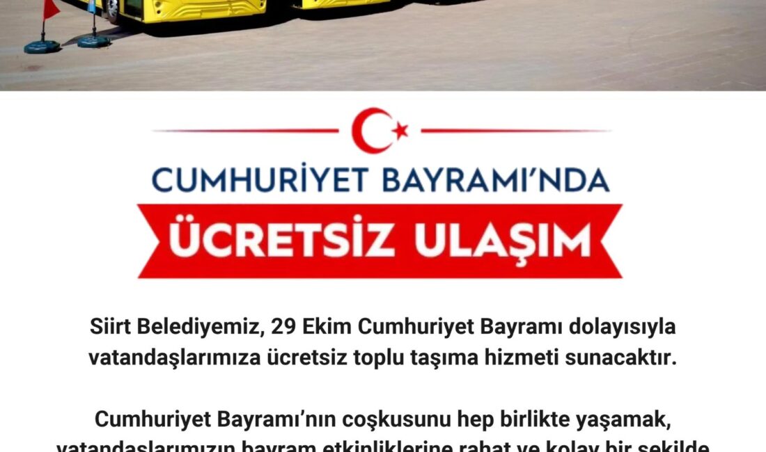 SİİRT / TEKHA Siirt Valiliği, Cumhuriyet’in ilanının 103. yıl dönümü
