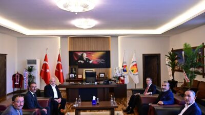 NEVŞEHİR / TEKHA Nevşehir Valisi Hüseyin Kök, kurum ziyaretleri kapsamında