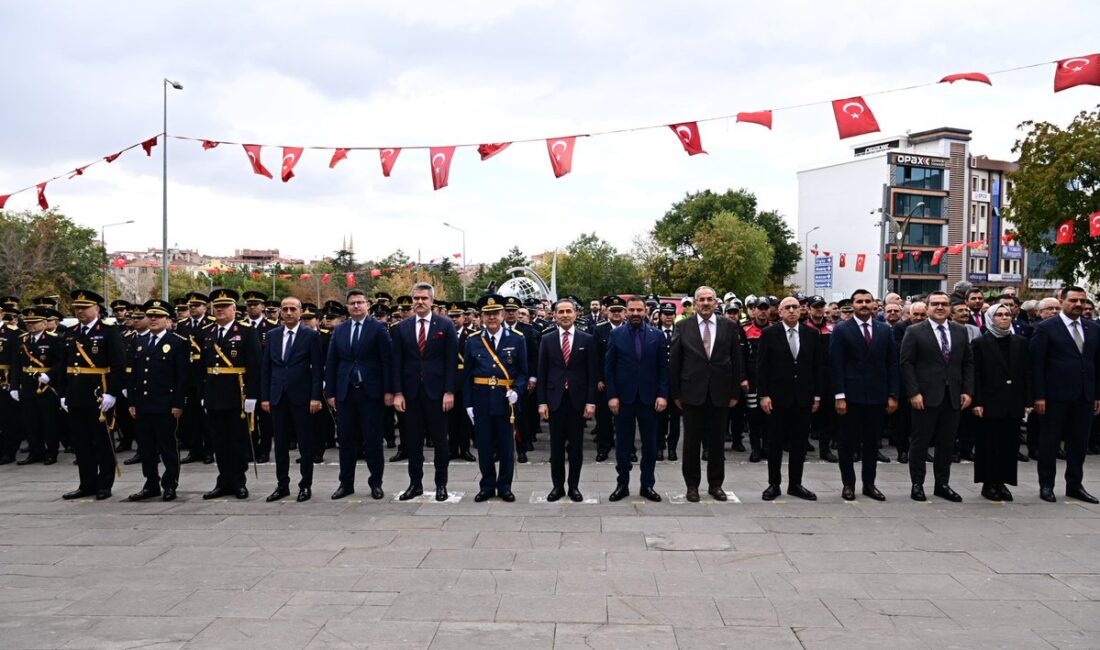 NEVŞEHİR / TEKHA Nevşehir’de, Türkiye Cumhuriyeti’nin kuruluşunun 103. yıl dönümü