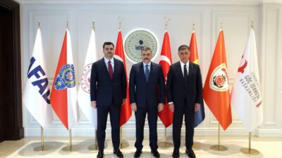 ESKİŞEHİR / TEKHA Eskişehir Valisi Erdinç Yılmaz, resmi temaslarda bulunmak
