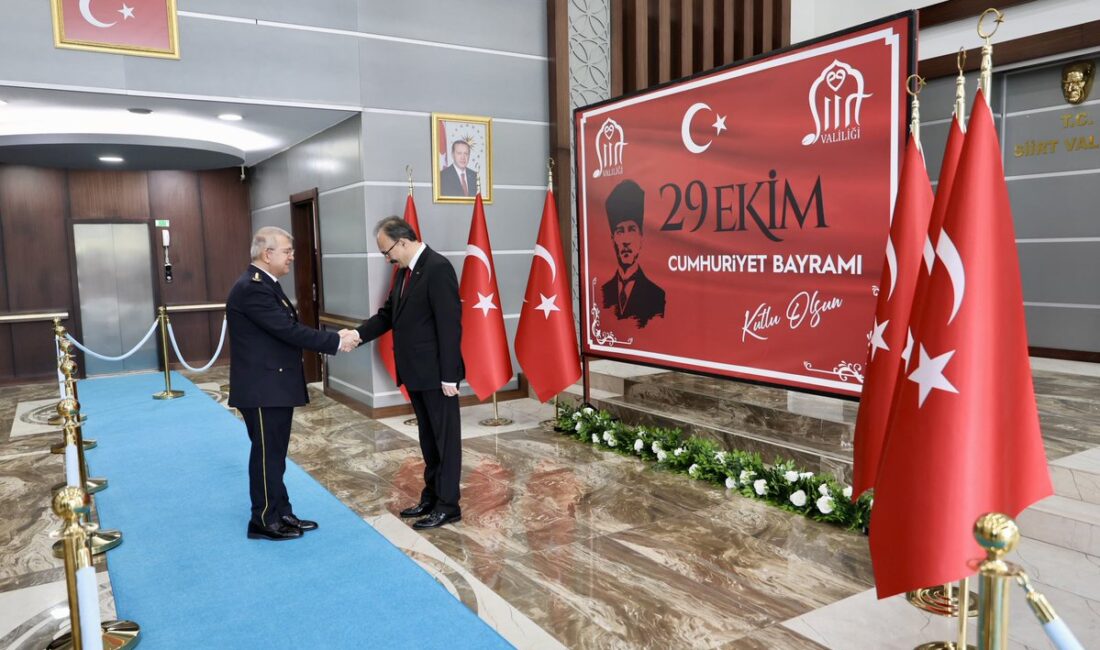 SİİRT / TEKHA Siirt’te 29 Ekim Cumhuriyet Bayramı coşkusu yaşanıyor.