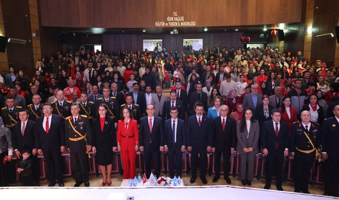 IĞDIR / TEKHA Türkiye Cumhuriyeti’nin kuruluşunun 103’üncü yıl dönümü, Iğdır’da