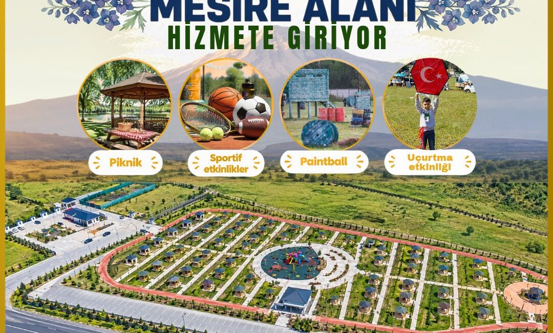 AĞRI / TEKHA Ağrı Valiliği, Eleşkirt ilçesinde bulunan Güneykaya Mesire