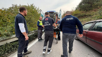 Zonguldak'ta şiddetli baş ağrısı şikayetiyle hastaneye gitmek üzere yola çıkan