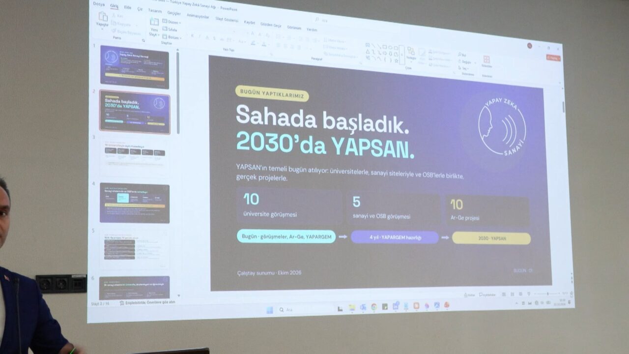 İstanbul Kültür Üniversitesi ev sahipliğinde düzenlenen çalıştayda, yapay zekanın sanayi