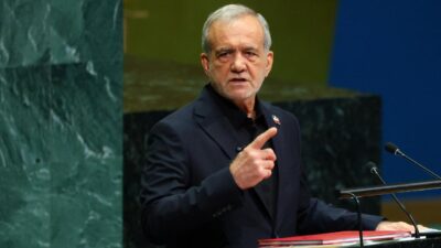 İRAN / TEKHA İran Cumhurbaşkanı Mesud Pezeşkiyan, çevre ve komşu