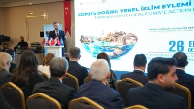 İstanbul'da düzenlenen Yerel İklim Eylem Politika Diyaloğu programında, belediyelerin iklim