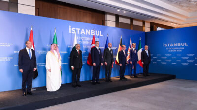 Dışişleri Bakanı Hakan Fidan'ın ev sahipliğinde İstanbul'da düzenlenen toplantılarda, bölgesel