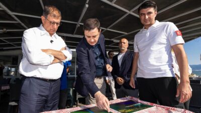 İZMİR / TEKHA İzmir Büyükşehir Belediyesi, Körfez’de yürütülen dip tarama