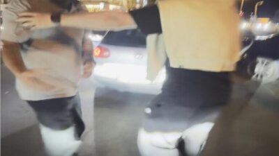 Kağıthane’de trafikte tartıştığı motosikletliye saldırıp ölümle tehdit eden iki şüpheli,