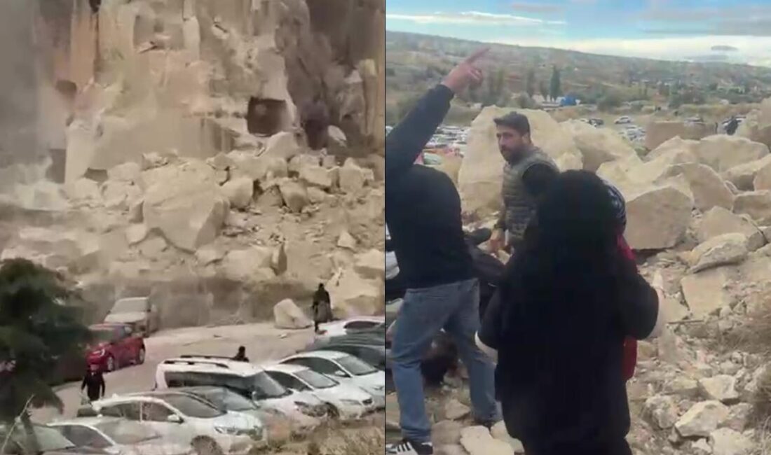NEVŞEHİR / TEKHA Nevşehir’in merkez ilçesine bağlı Göreme beldesinde, sağanağın