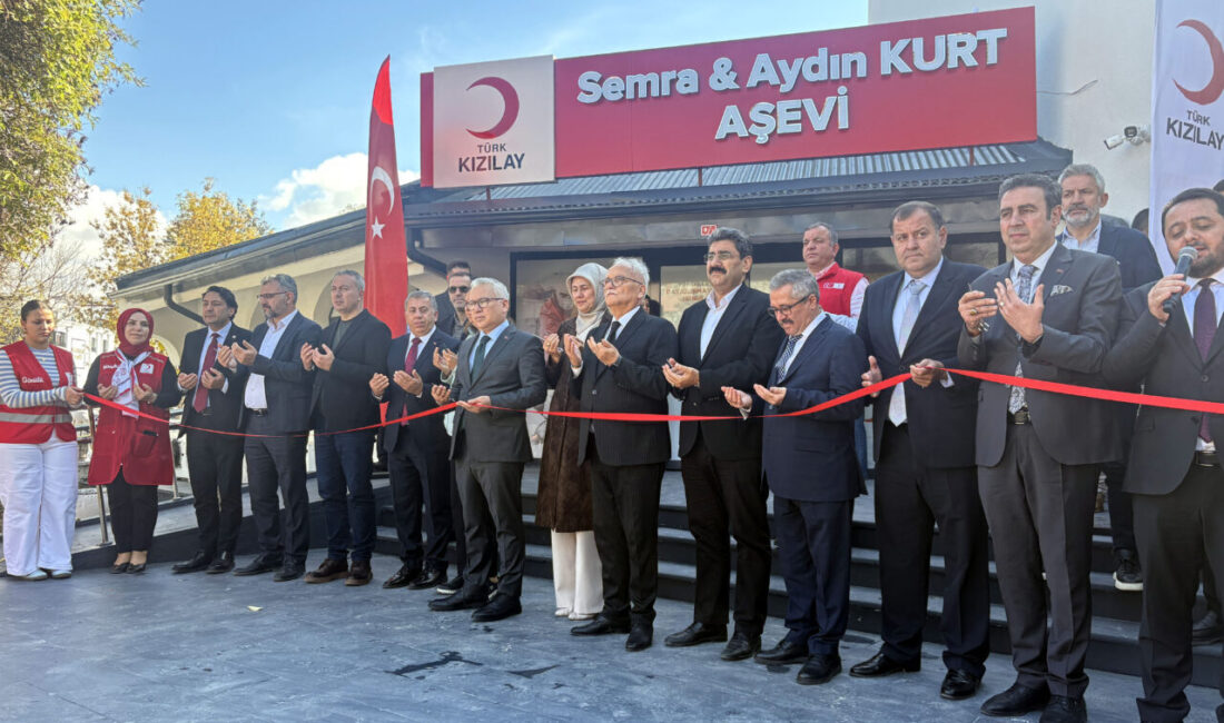Türk Kızılay’ın "81 İlde 81 Aşevi" hedefi kapsamında Sivas’ta inşa