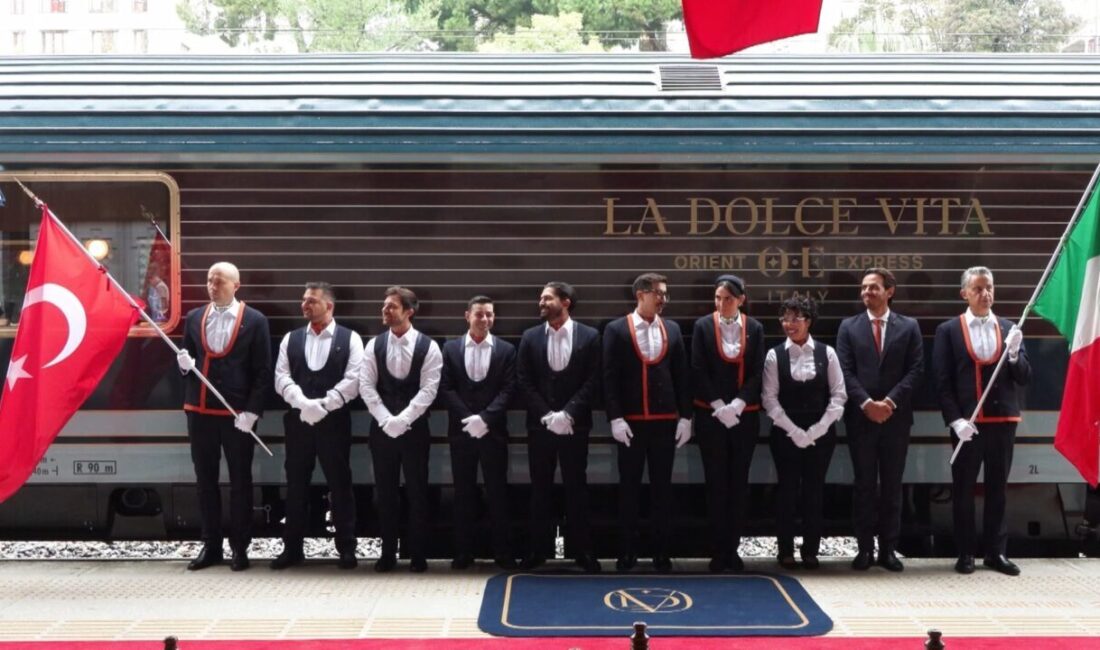 İtalya’nın prestijli tren projesi La Dolce Vita Orient Express, İstanbul’a