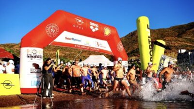 Muğla'nın Marmaris ilçesinde düzenlenen 27'nci Uluslararası Arena AquaChallenge Yüzme Şampiyonası'na