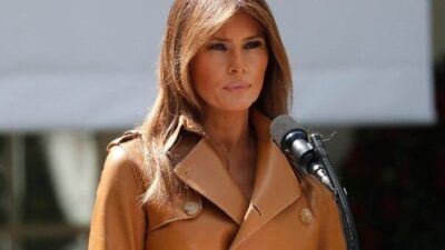ABD Başkanı Donald Trump'ın eşi Melania Trump, Herson bölgesindeki Oleşki