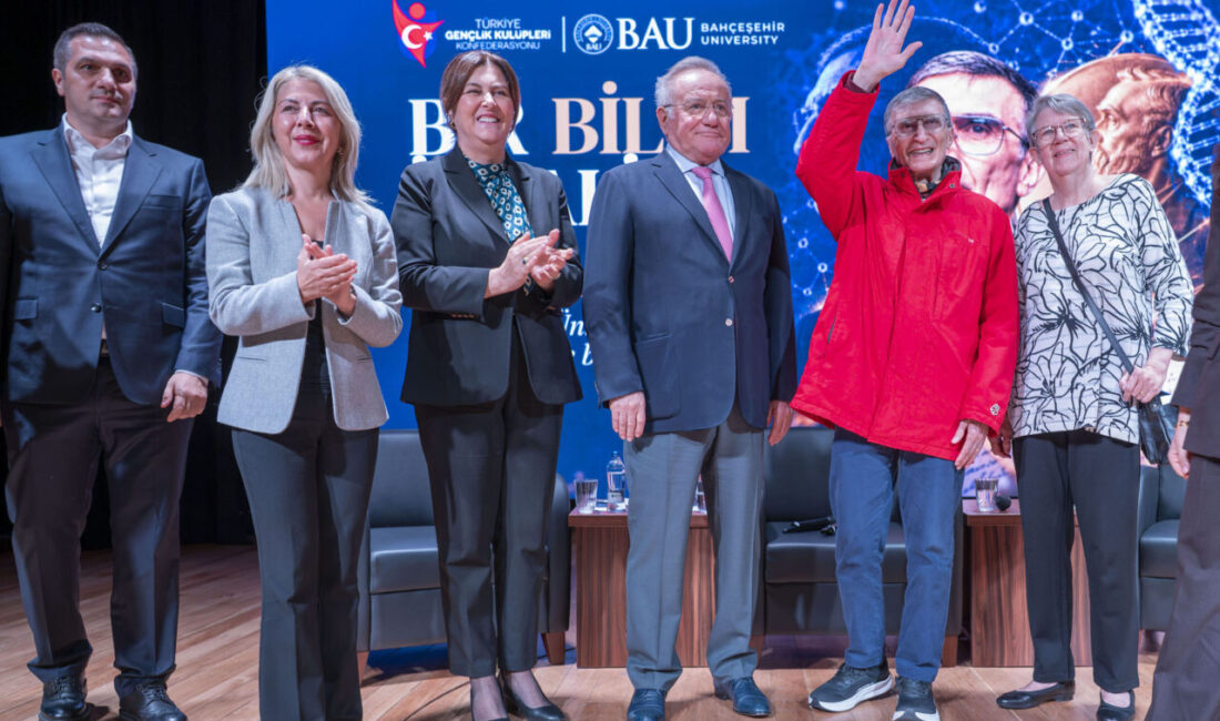 Nobel ödüllü bilim insanı Prof. Dr. Aziz Sancar, Bahçeşehir Üniversitesi’nde