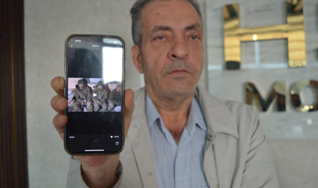 Mardin’de yaşayan İzzettin Aydoğan, Rusya’da askere alınıp Ukrayna cephesine gönderilen