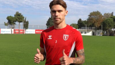 Samsunspor'un savunma oyuncusu Igor Drapinski, takımın içinde bulunduğu zorlu süreçten