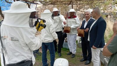 SİİRT / TEKHA Siirt’in Baykan ilçesinde arıcılığın geliştirilmesi, yerel üretimin