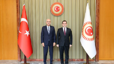 Aliekber METE/ANKARA, (DHA)- TBMM Başkanı Numan Kurtulmuş, Kuzey Makedonya Devlet