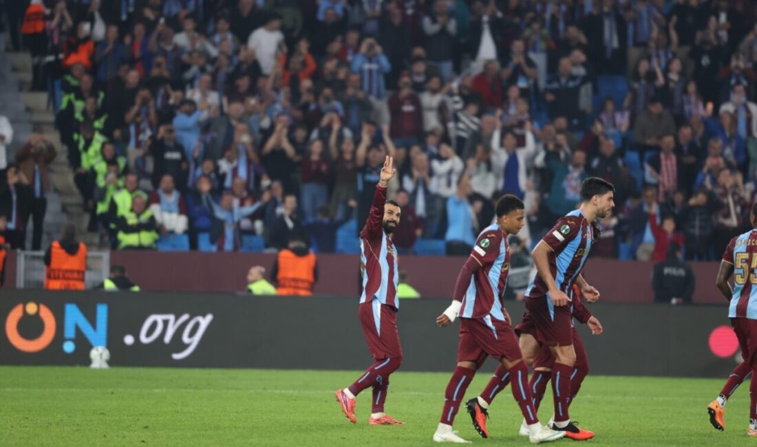 UEFA Konferans Ligi'nde Hearts'ı 2-0 mağlup eden Trabzonspor, tarihinde ilk