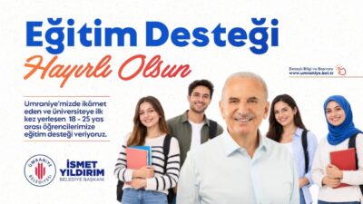 Ümraniye Belediyesi, ilçede ikamet eden ve üniversiteye ilk kez yerleşen