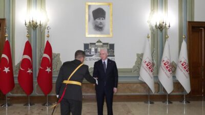 İstanbul Valisi Davut Gül, 29 Ekim Cumhuriyet Bayramı'nın 103'üncü yıl